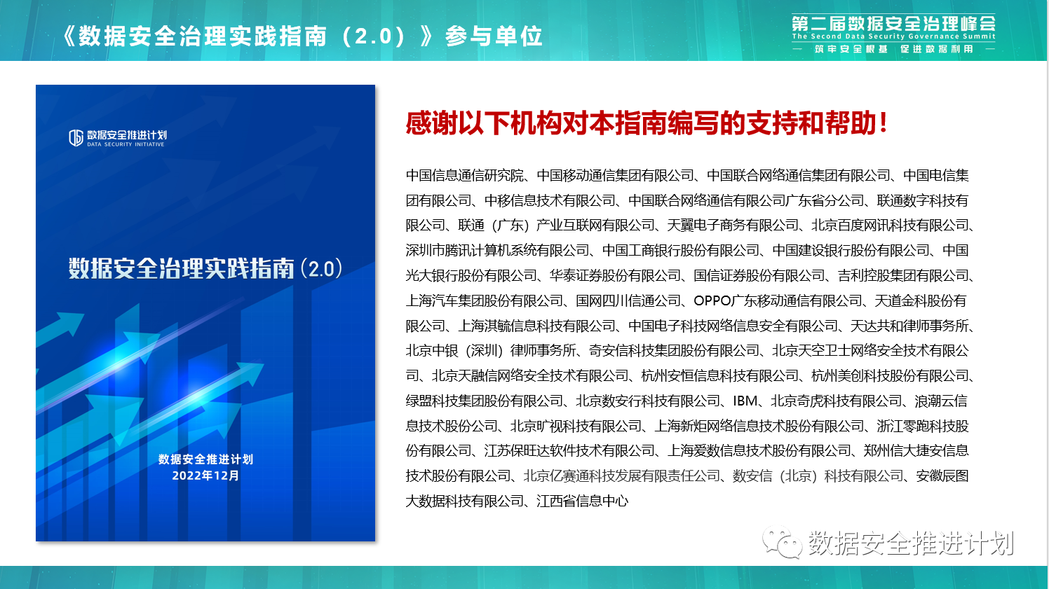 中国信通院：数据安全治理实践指南 (2.0)