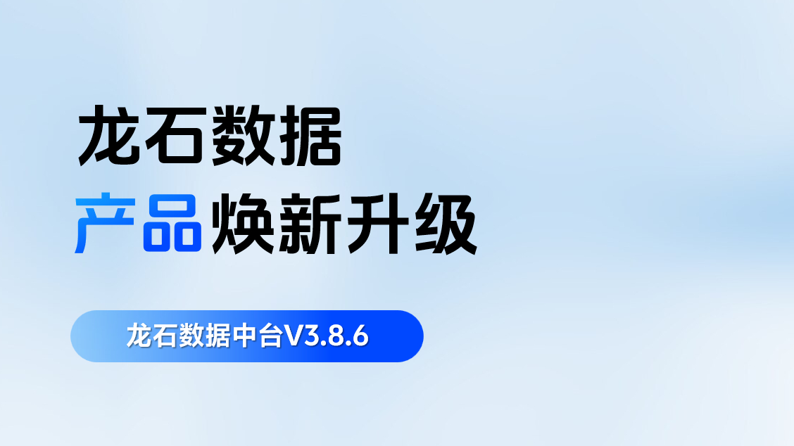 龙石数据中台 V3.8.6 升级 | 增强数据标准跨空间复用能力、支持监控主机服务