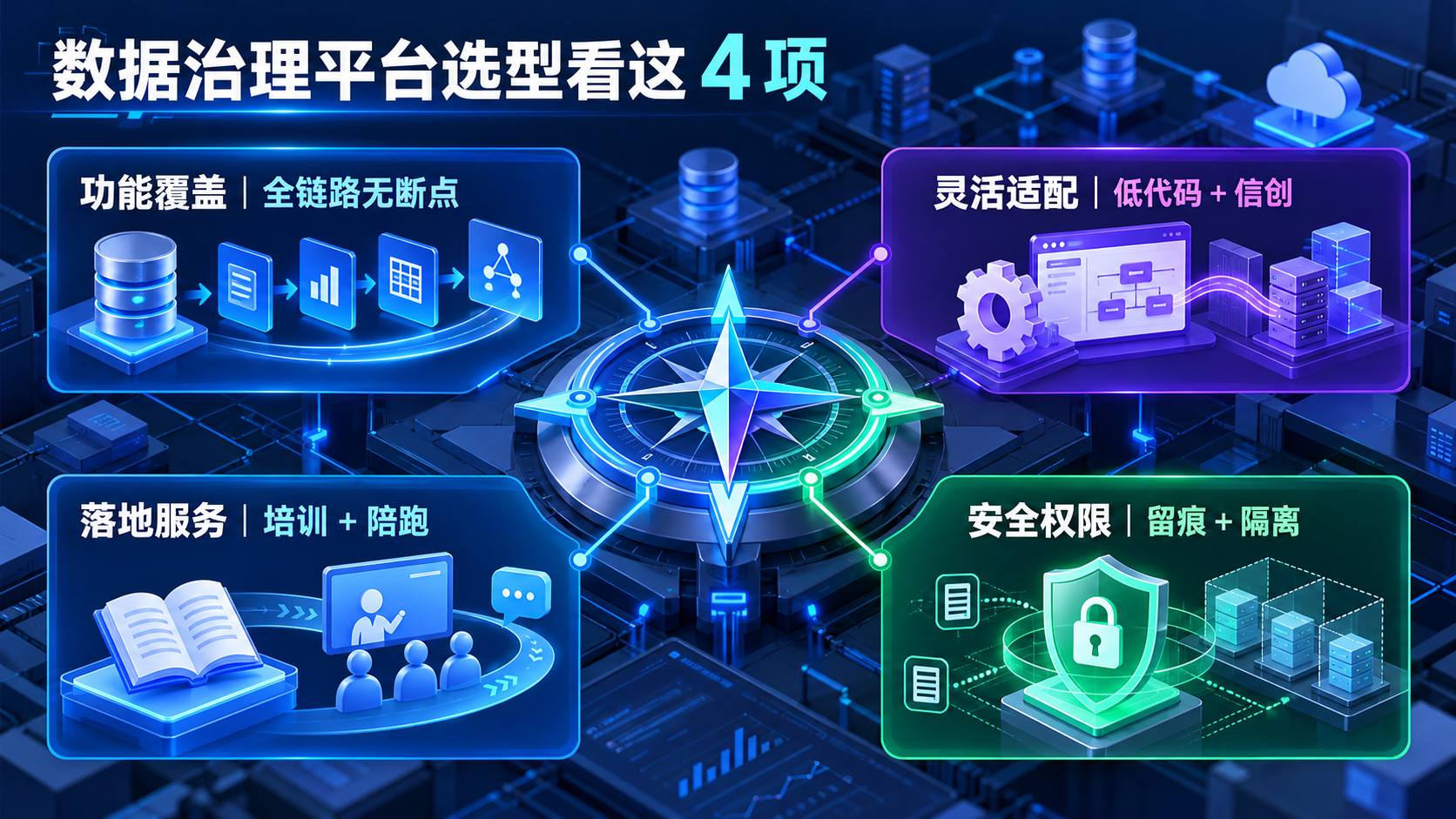 数据治理平台选型需要关注哪些核心指标