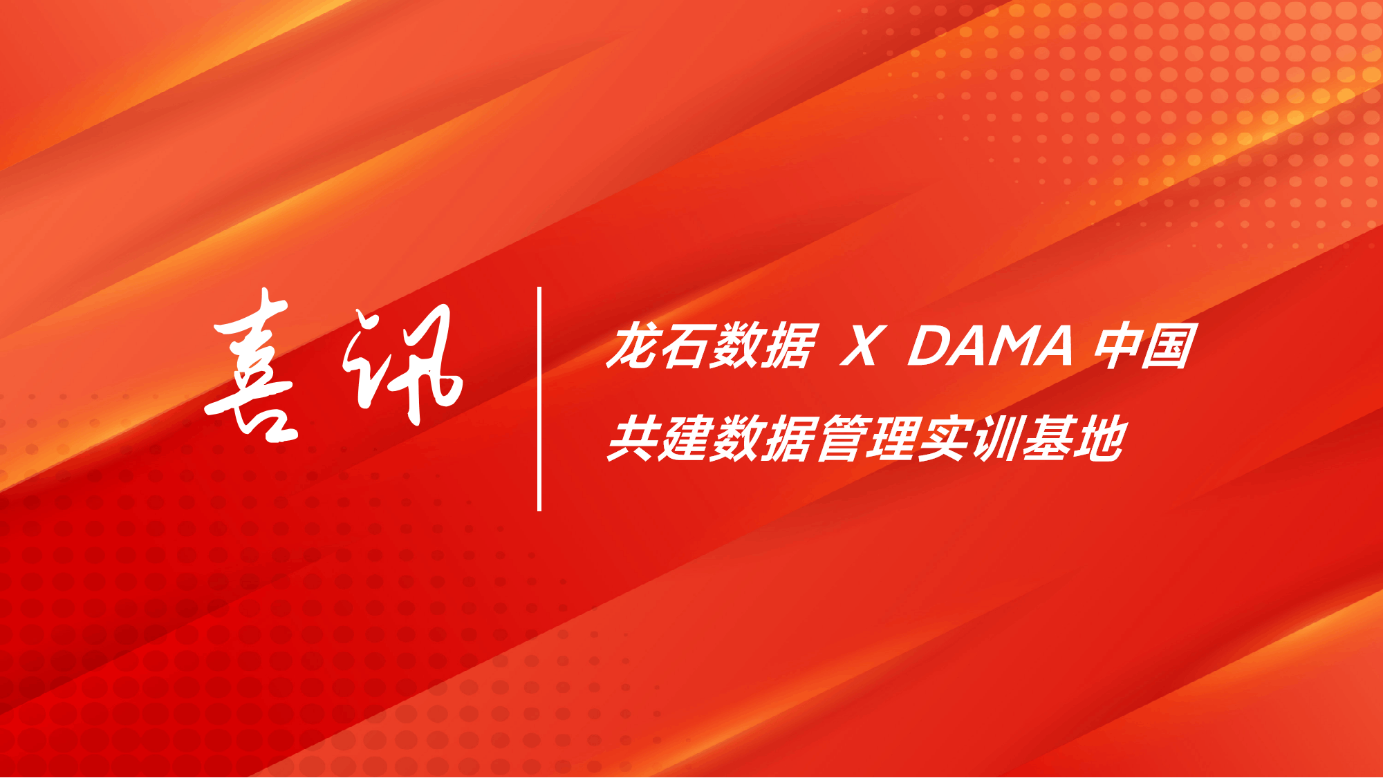 龙石数据 X DAMA 中国 ｜共建数据管理实训基地