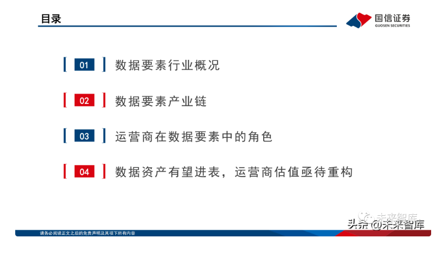 通信运营商行业研究：数据要素重要参与方，数据资产带来价值重估