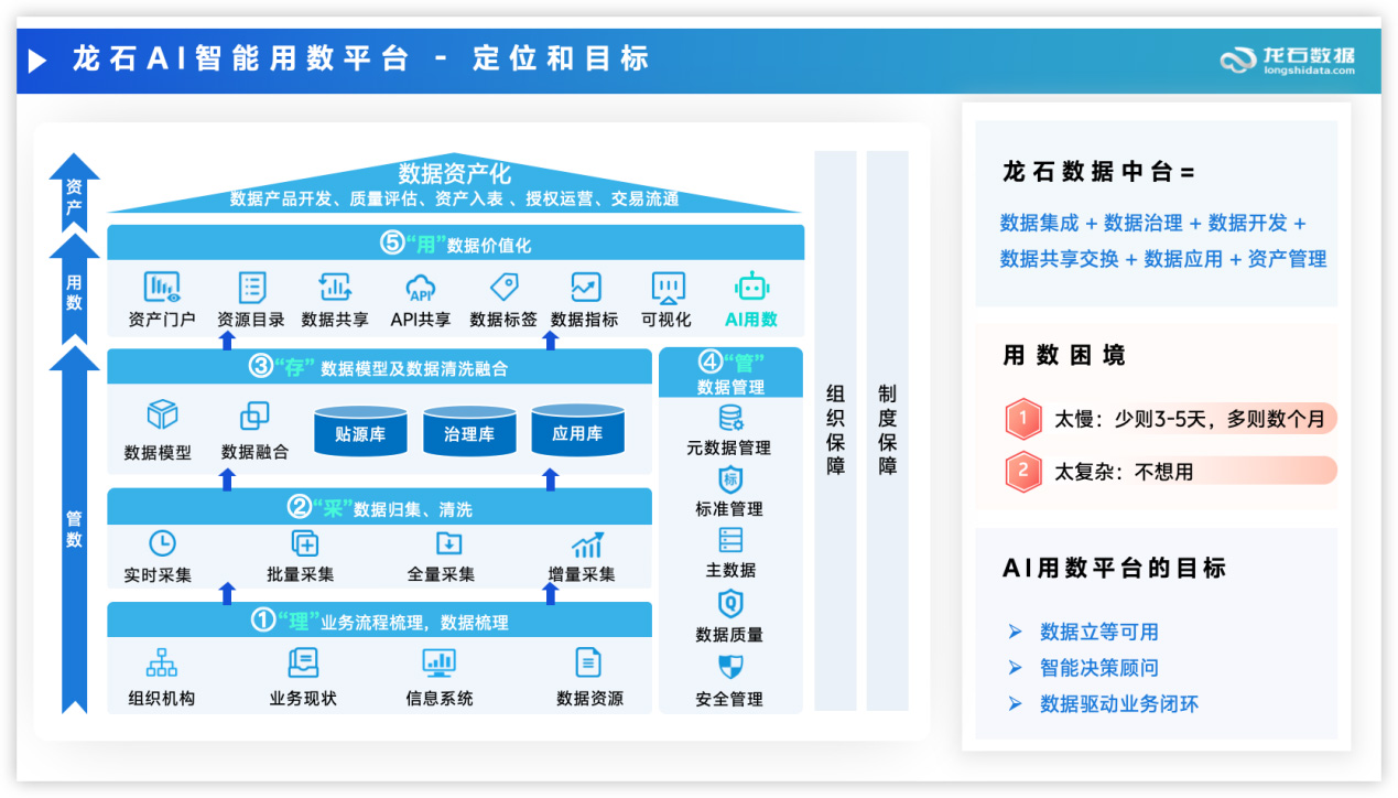 龙石AI用数平台的定位和目标