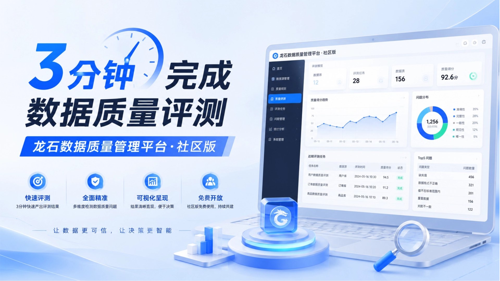 3分钟快速完成数据质量评测